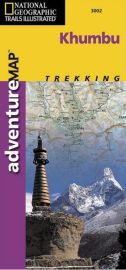 National Geographic - Carte de trekking - Khumbu (Népal)