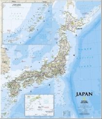 National Geographic - Carte murale papier - Japon