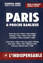 Editions Massin - Collection l'indispensable - Ref.R14 - Plan-atlas de Paris et proche banlieue