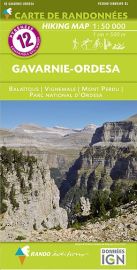 Rando éditions - Carte de randonnées au 1-50.000ème - n° 12 - Gavarnie - Ordesa