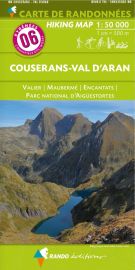 Rando éditions - Carte de randonnées au 1-50.000ème - n°6 - Couserans - Val d'Aran 