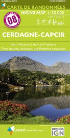 Rando éditions - Carte de randonnées au 1-50.000ème - n°8 - Cerdagne/Capcir