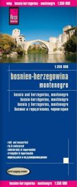 Reise-Know-How Maps - Carte de la Bosnie-Herzégovine et du Monténégro