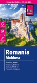 Reise Know-How Maps - Carte de Roumanie et Moldavie