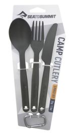 Sea to Summit - Camp cutlery set (jeu de couverts) - Gris