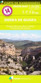 Rando éditions - Carte de randonnées au 1-50.000ème - n°14 - Sierra de Guara (parque natural de la Sierra y canones de Guara)