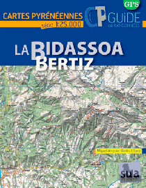 Sua Editions - Guide et carte de randonnées - La Bidassoa Bertiz 