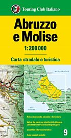T.C.I (Touring Club Italien) - Carte d'Abruzze et Molise (Abruzzo e Molise)