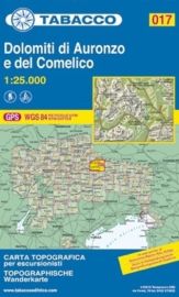 Tabacco - Carte de Randonnées - 017 - Dolomiti di Auronzo e del Comelico