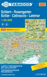 Tabacco - Carte de randonnées - 029 - Sciliar - Catinaccio - Latemar