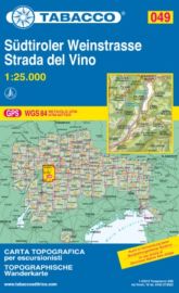 Tabacco - Carte de randonnées - 049 - Sudtiroler Weinstrasse - Strada del Vino