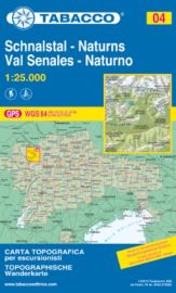 Tabacco - Carte de Randonnées - 04 - Val Senales - Naturno