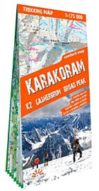 Terra Quest - Carte de Trekking - Karakoram, k2, Gasherbrum, Broad Peak