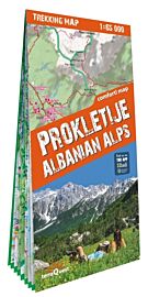 Terra Quest - Carte de Trekking - Prokletije (Alpes albanaises)