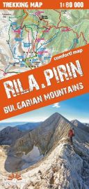Terra Quest - Carte de Trekking - Rila & Pirin (Bulgarie)