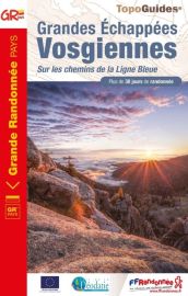 Topo-guide FFRandonnée - Réf.880 - Grandes Echappées Vosgiennes - Sur les chemins de la ligne bleue 