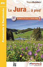 Topoguide FFRP - Guide de randonnée pédestre - Réf D039 - Le Jura à pied