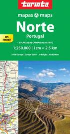 Turinta - Carte régionale - Portugal Nord