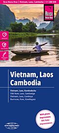Reise Know-How Maps - Carte - Vietnam, Laos, Cambodge
