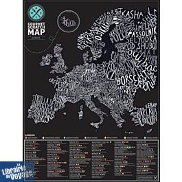 Carte Europe À Gratter