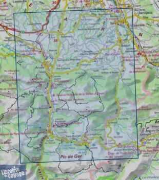 I.G.N - Carte au 1-25.000ème - TOP 25 - 1546 ET - Laruns - Gourette - Col d'Aubisque - Vallée d'Ossau