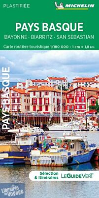 Michelin - Carte routière et touristique - Pays Basque (Bayonne, Biarritz, Saint-Sébastien)
