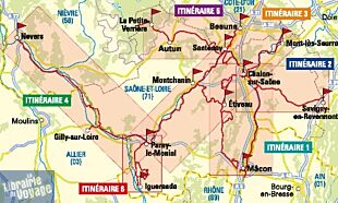 Hachette - Le Guide du Routard - La Bourgogne du sud à vélo 