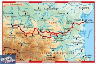 Topo-guide FFRandonnée - Réf.367 - Itinérance sur le sentier Cathare (de la Méditerranée au balcon pyrénéen)