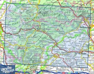I.G.N - Carte au 1-25.000ème - TOP 25 - 3714ET - la Petite-Pierre - Niederbronn - Les-Bains - PNR des Vosges du Nord