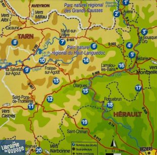 Chamina - Guide de randonnées - Montagnes du Haut Languedoc (Collection les incontournables)