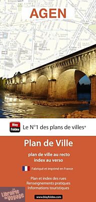 Blay Foldex - Plan de Ville - Agen