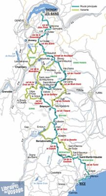 Glénat - Guide - Voyages à vélo et vélo électrique - La route des Grandes Alpes à vélo et vélo électrique : du Léman à la Méditerranée par les grands cols