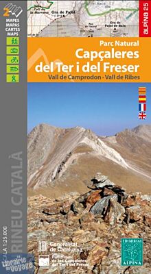 Alpina - Carte de randonnées - Parc natural de les capçaleres del ter i del freser