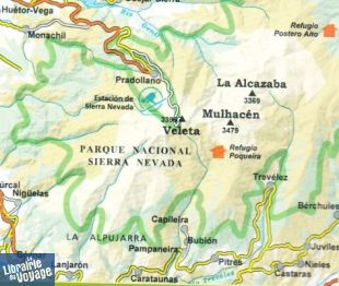 Alpina - Carte de randonnées - Sierra Nevada, la Alpujarra (Parque nacional)