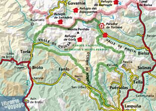 Alpina - Carte de randonnées - Parque nacional Ordesa y Monte Perdido (Ordesa et le Mont-Perdu)