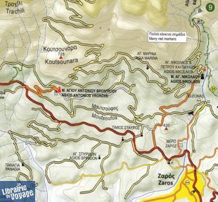 Anavasi - Carte de Randonnée - Crète ref.11.14 - Psiloritis - Mt Ida