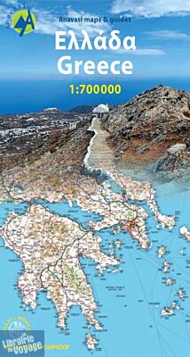 Anavasi - Carte de Grèce