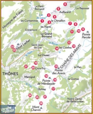 Glénat - Guide de randonnées - Le P'tit Crapahut - Aravis