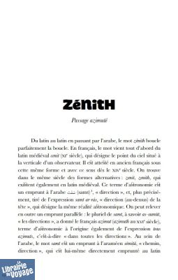 Atelier Perrousseaux - Beau Livre - Abécédaire illustré des mots voyageurs, flâneries étymologiques (Hugo Blanchet, Anouck Ferri)
