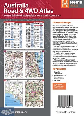 Hema maps - Atlas - Australie (Road & 4WD handy atlas)