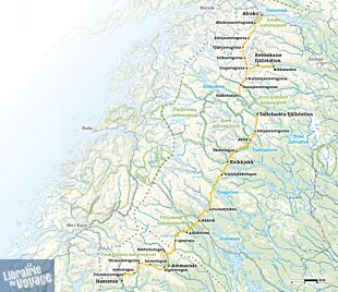 Editions Calazo - Atlas de randonnée - Kungsleden
