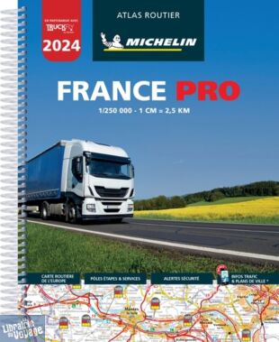 Michelin - Atlas routier France - France Pro - Edition 2024