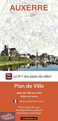 Blay Foldex - Plan de Ville - Auxerre