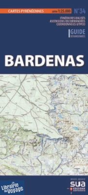 Editions Sua Edizioak - Carte de randonnées n°34 - Parc naturel des Bardenas Reales