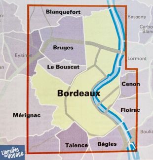 Blay Foldex - Plan de Ville - Bordeaux