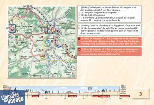Benjaminse Uitgeverij - Guide de randonnées à vélo (en néerlandais) - Entre Florence et Rome 