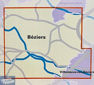Blay Foldex - Plan de Ville - Béziers