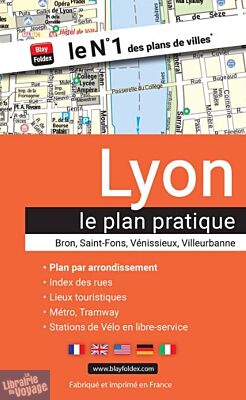 Blay Foldex - Plan de Ville - Lyon (Atlas de poche)