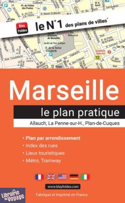 Blay Foldex - Plan de Ville - Marseille (Atlas de poche)