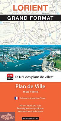 Blay Foldex - Plan de Ville - Lorient (grand format)